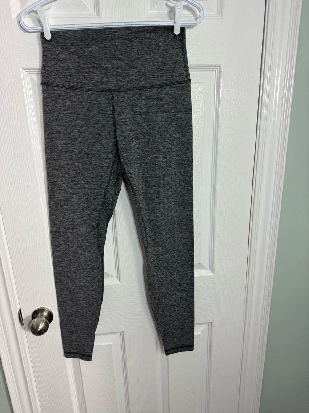 lululemon athletica Heathered Grey High-Rise Leggings 28”